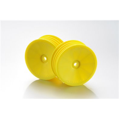 1:10 Off-Road 2WD racing front rims yellow (2)