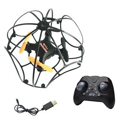 Drone cuadricoptero irrompible SkyTumbler