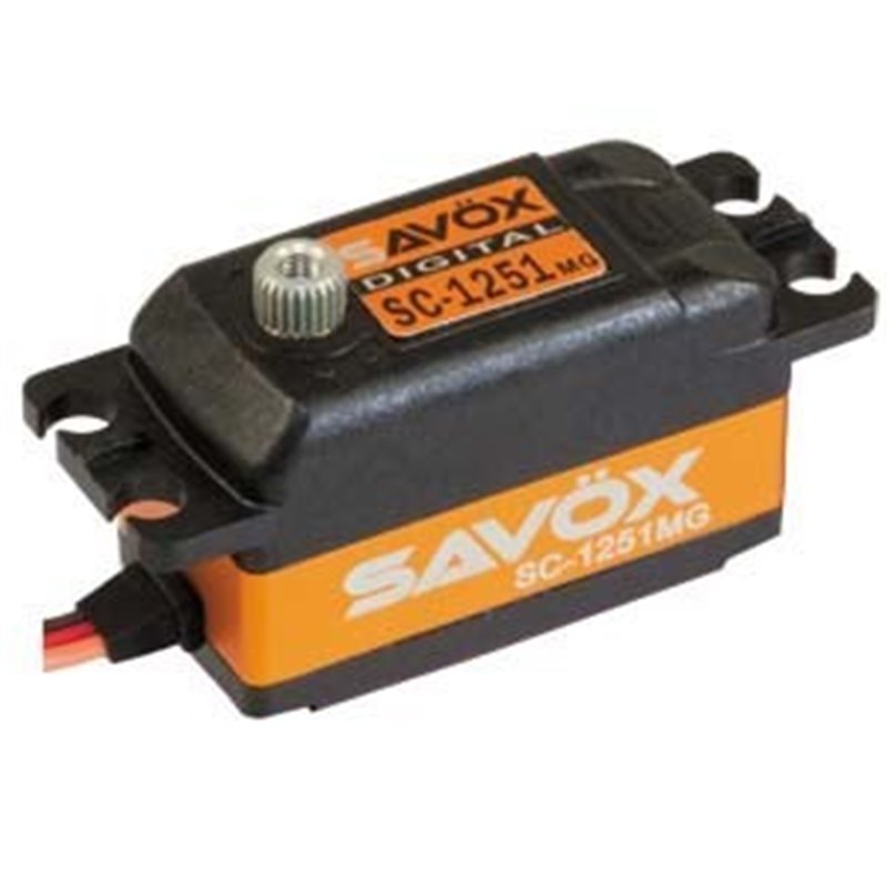 Servo  Savox SC1251MG Digital Perfil Bajo