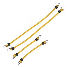 Cinturones Elásticos con ganchos Amarillos (2 par)