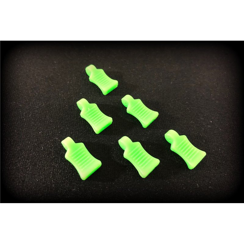 Grip para clips de carrocería - Verde - 6pcs