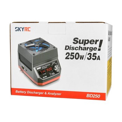 SkyRC descargador de baterías y analizador 35A 250
