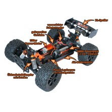 TW-1 brushed 1:10XL Truggy - RTR