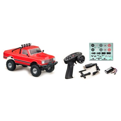 1-18 Mini Crawler Absima "C10 Pickup" Rojo RTR
