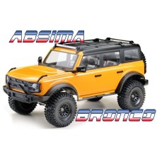 Crawler Absima CR1.8 "BronX" Escala 1/8 Amarillo