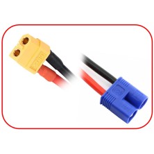 Cable de carga XT60 para EC3 15cm